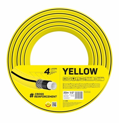 CELLFAST Vrtno crijevo, 1/2", 50 m, žuto